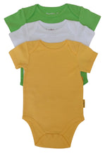 Green, Yellow and White toddler bodysuit in sizes 2T, 3T, 4T and 5T