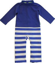 4 Strip Proof One-Piece Toddler Romper With a Back Zipper in Blue, Navy, Green and Red